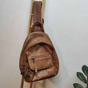 MIYSTON Convertible PU Leather Backpack Purse for Women